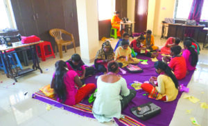 India womens sewing group